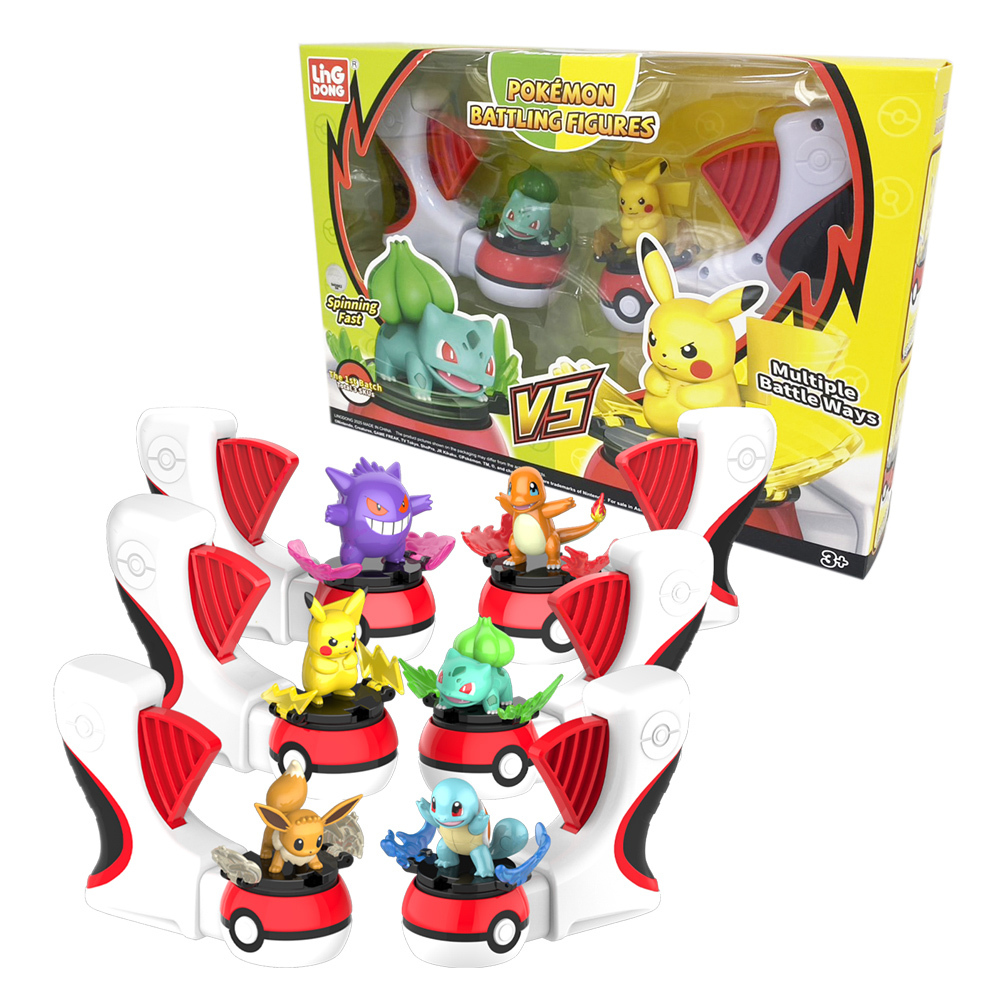 寶可夢魔幻對決-皮卡丘&妙蛙種子/小火龍&耿鬼/伊布&傑尼龜