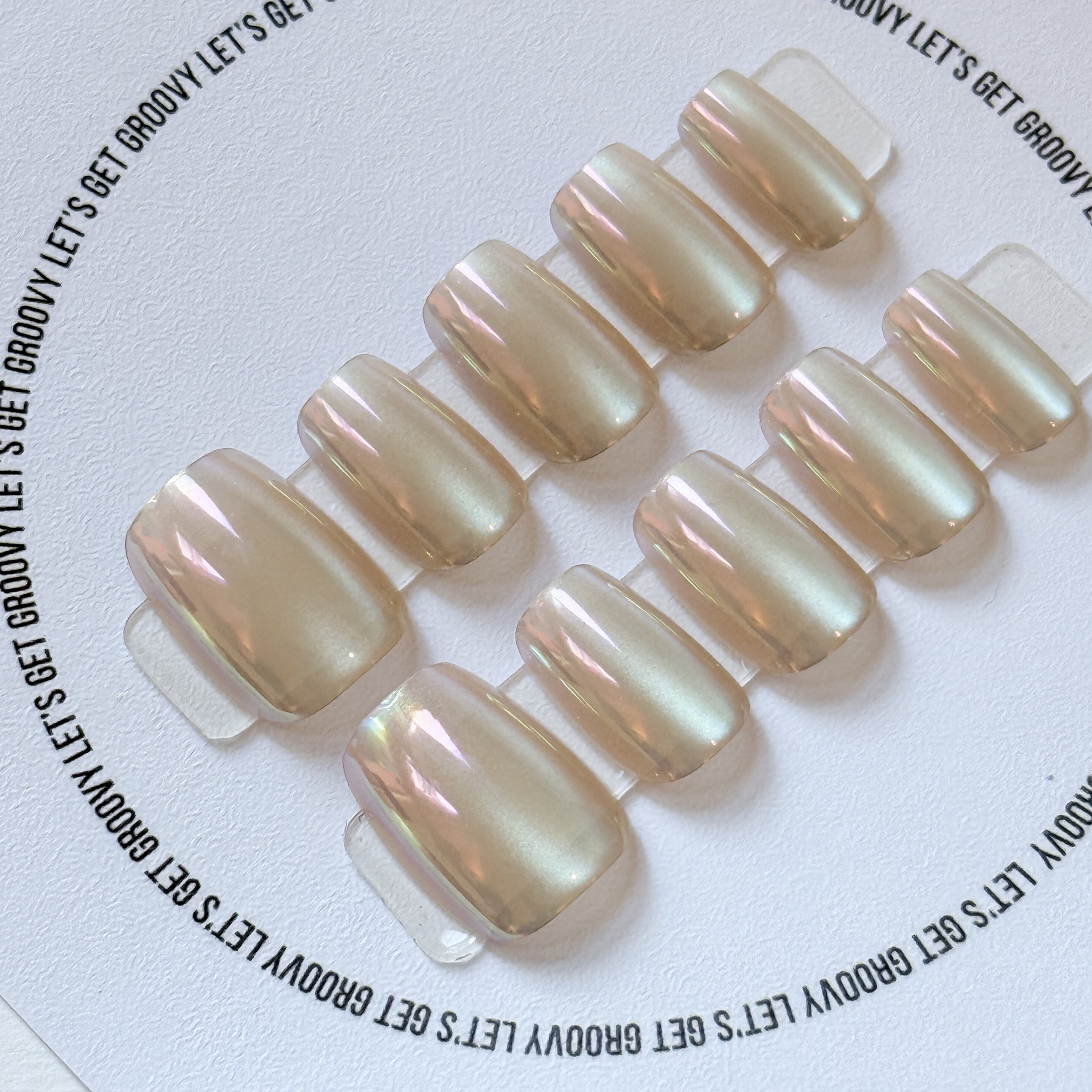 Slay ︳Aurora。Milky White and Light Orange (Two Color)