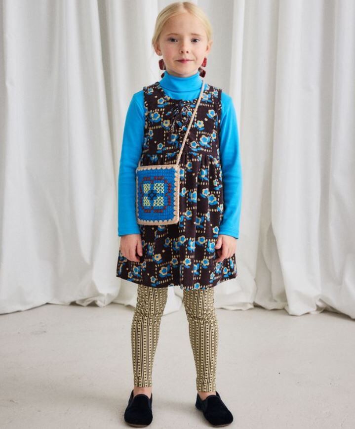 Misha & Puff  Pima棉打底褲  Legging - Raffia Little House Floral