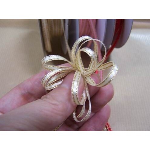 【台灣現貨速發】0.3公分全金蔥邊秀士緞帶｜100尺40元｜緞帶 秀士緞帶 包裝材料