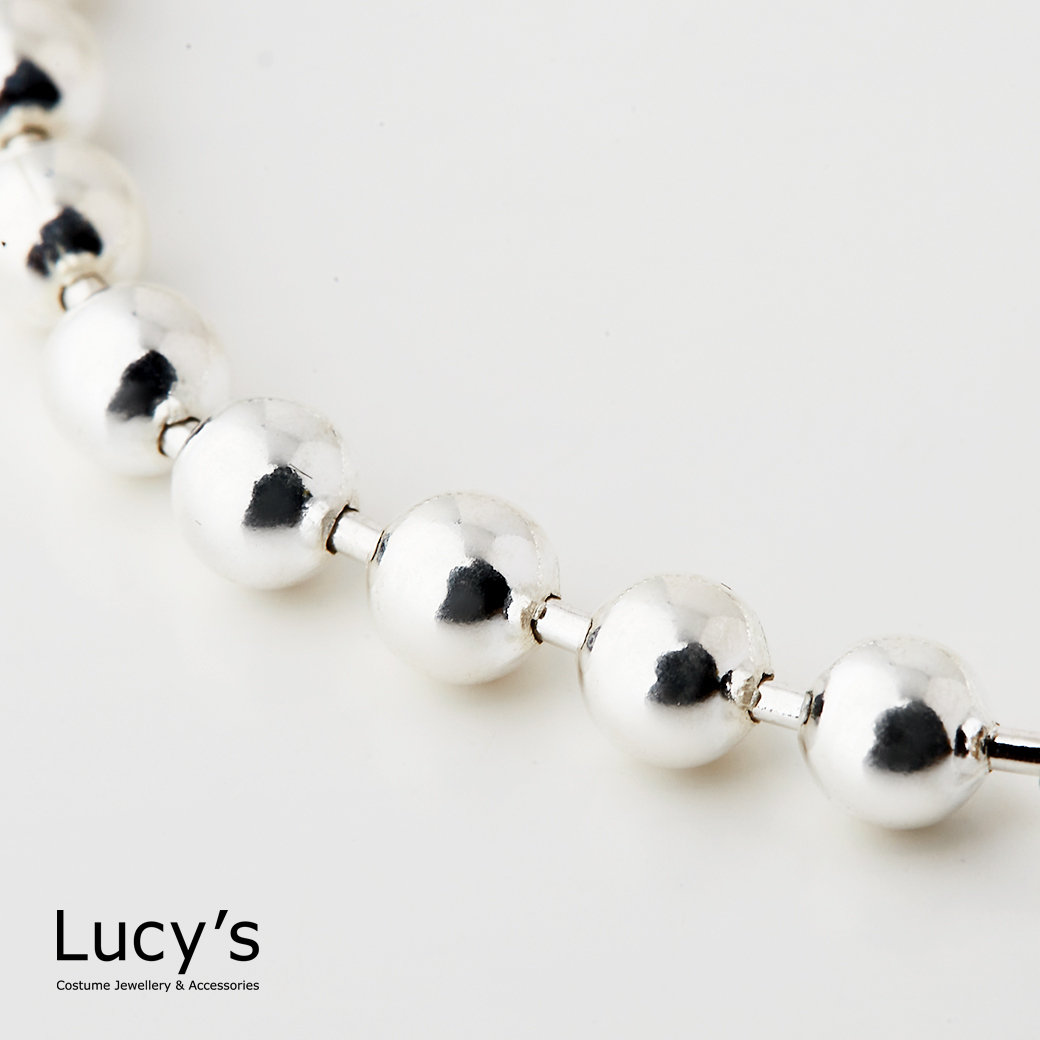 925純銀 銀珠排序 手鍊 (115550)