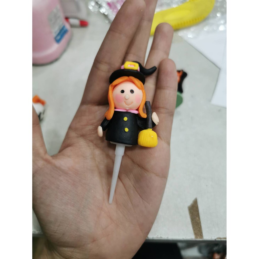 【台灣現貨速發】萬聖節玩偶插件 萬聖節系列 軟陶小玩偶插件