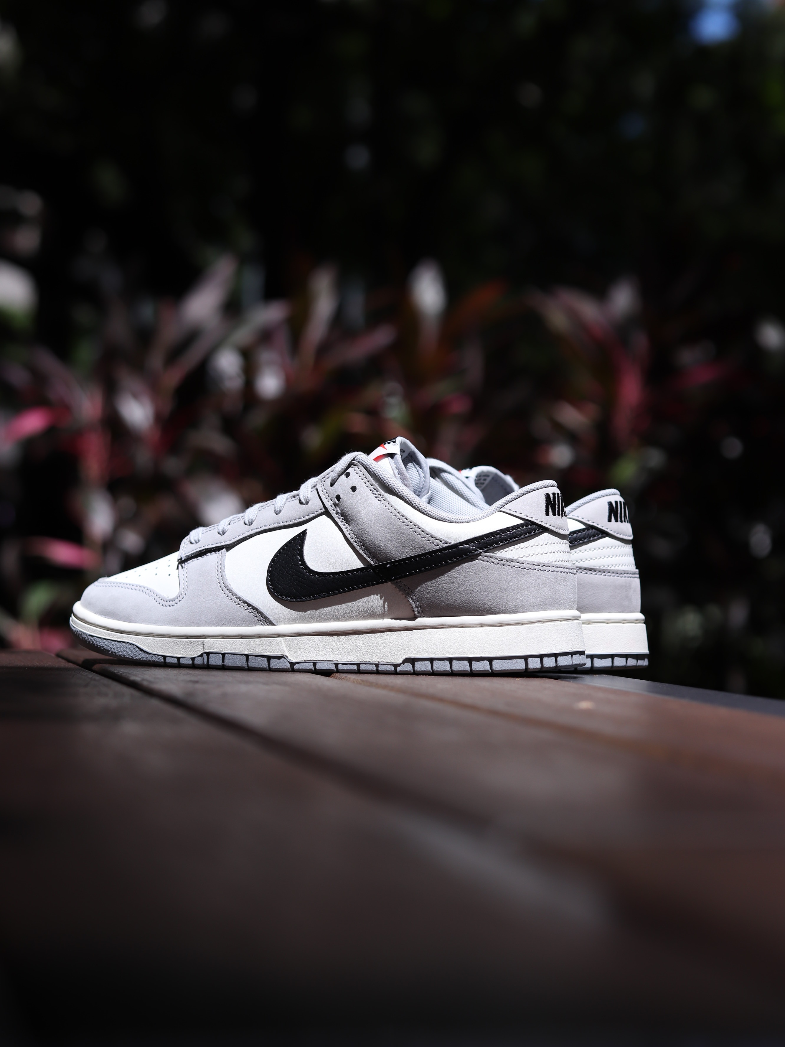 男女鞋 NIKE DUNK LOW 小DIOR 白灰 灰黑 煙灰 奶油底 皮革 麂皮 低筒 經典 復古 休閒鞋【IB3079-101】