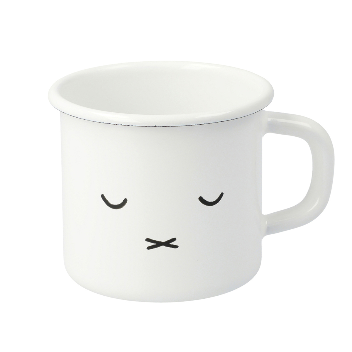 琺瑯馬克杯∣趣味系列 閉眼款∣日本 miffy
