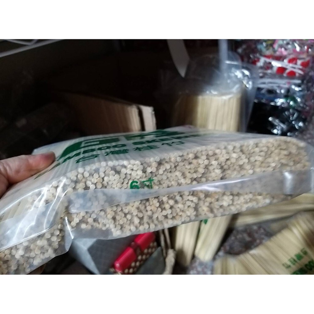 【台灣現貨速發】金莎棒 串棉花糖 28公分 9吋1頭尖竹籤木棒｜原裝下標處