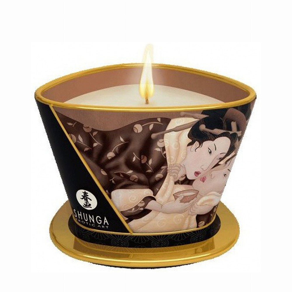 Shunga 按摩香薰蠟燭 巧克力味 170ml