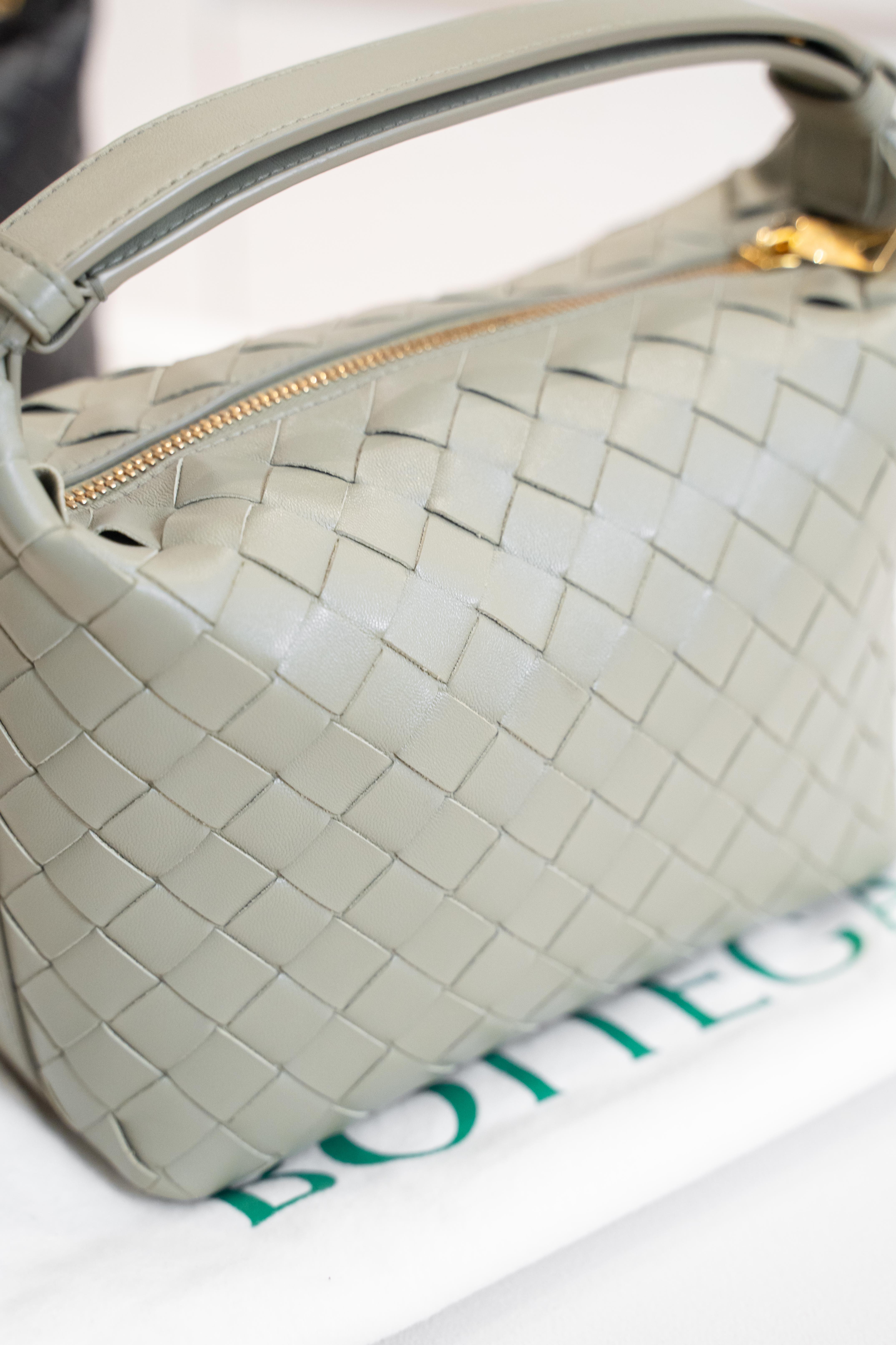 Bottega Veneta BV Wallace Mini 飯盒袋 Travertine 洞石綠