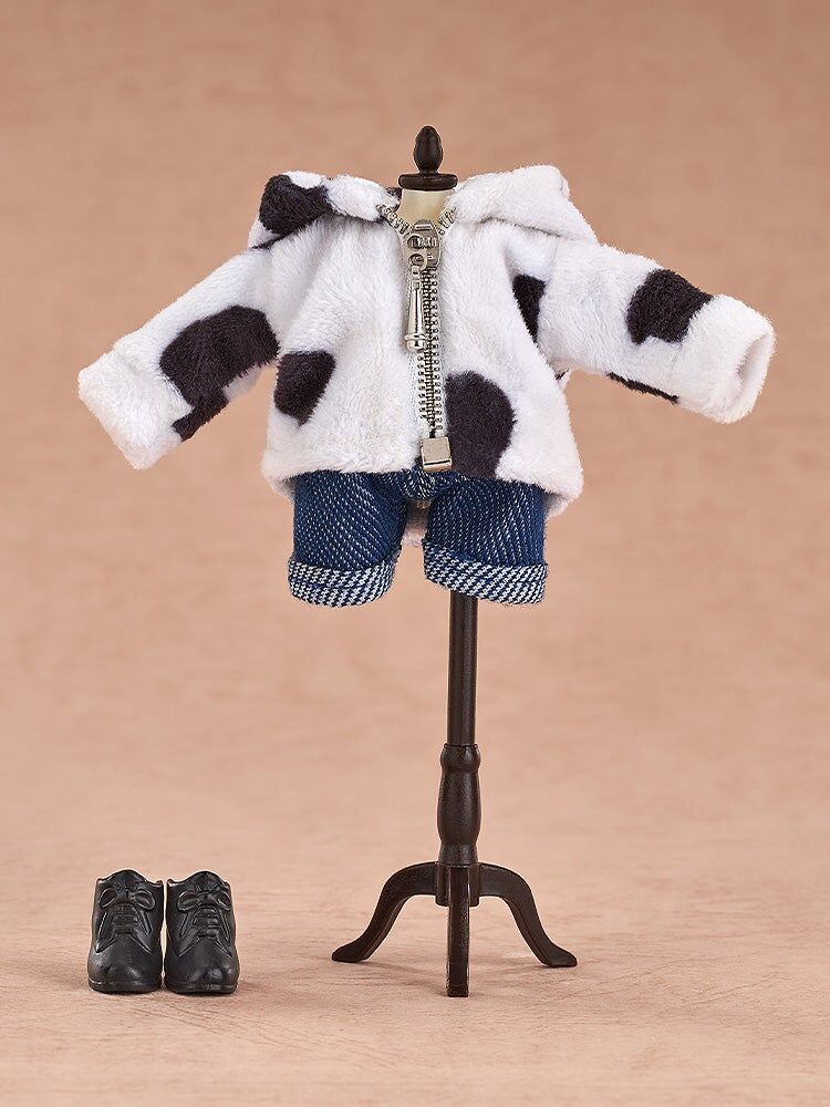 黏土娃 服裝套組 動物連帽衫 牛奶/咖啡牛奶 Nendoroid Doll Outfit Set: Animal Hoodie Milk/Coffee Milk