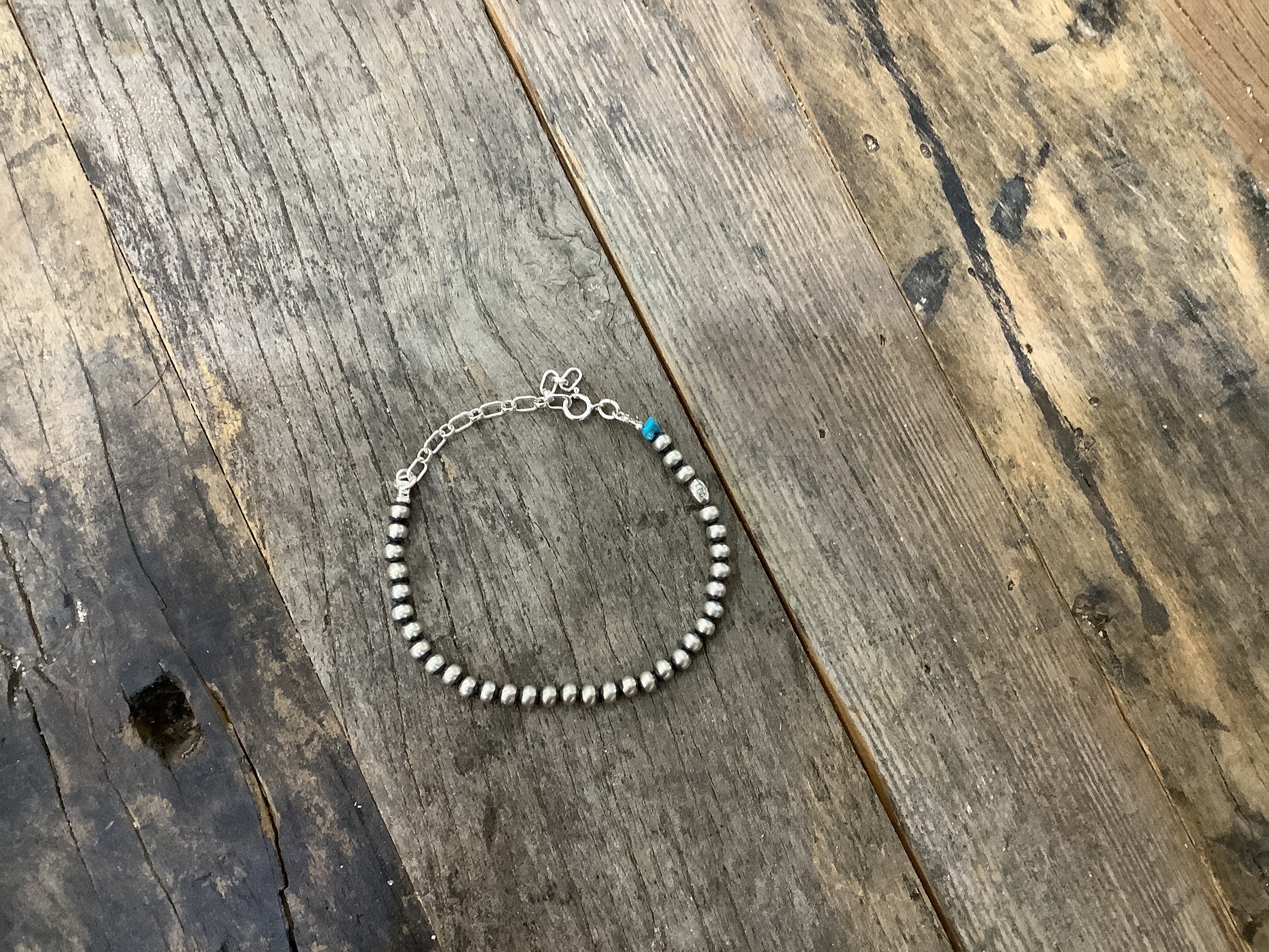 LFC SLEEPING BEAUTY BRACELET 5MM 7.5” w/extender