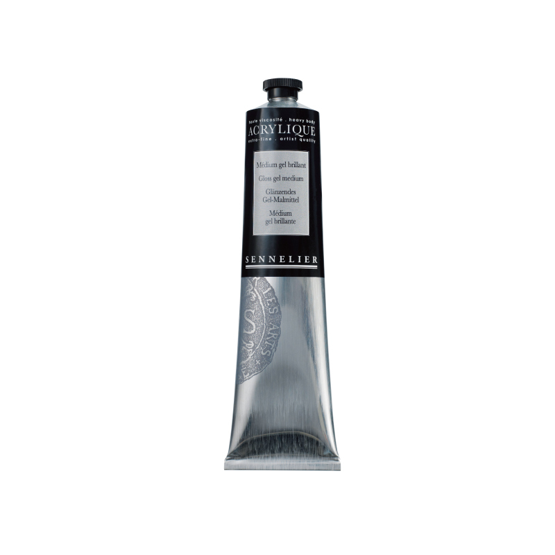 法國 SENNELIER 申內利爾 壓克力亮面凝膠劑 200ml