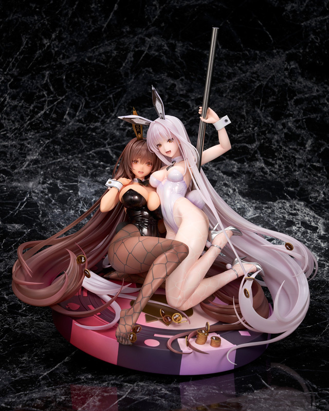 日版 勝利女神：妮姬 諾亞爾＆布蘭兒 Bunny X 777 Ver. "Goddess of Victory: Nikke" Noir & Blanc Bunny X 777 Ver.