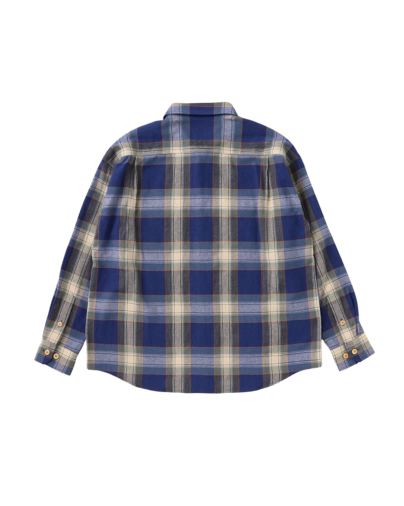 RE-STOCK: VISVIM 2025 A/W LUMBER CHECK L/S (WOOL/LINEN) - PRE ORDER ITEM (預訂中)