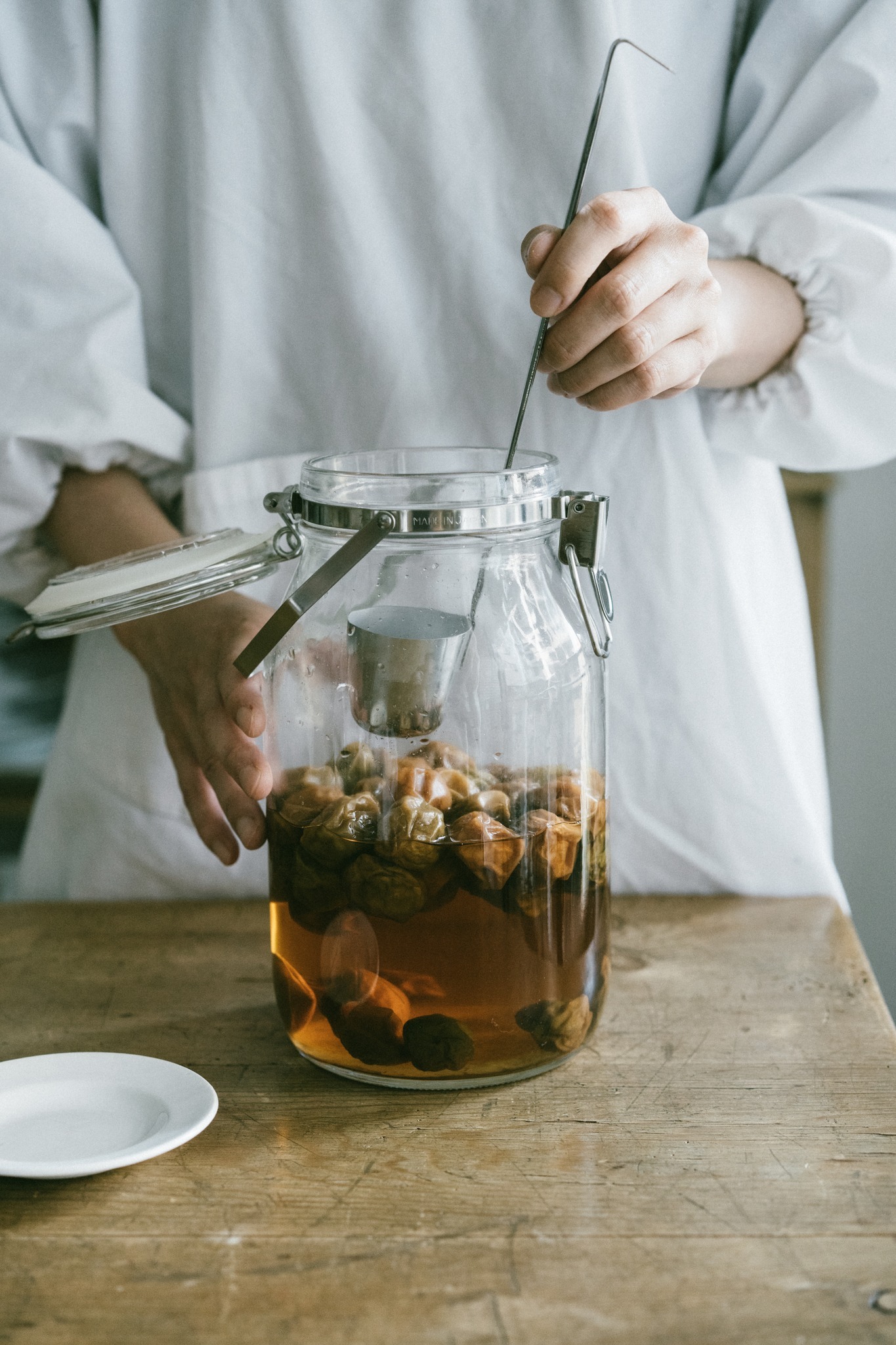 日本製18-8不鏽鋼大容量梅酒勺