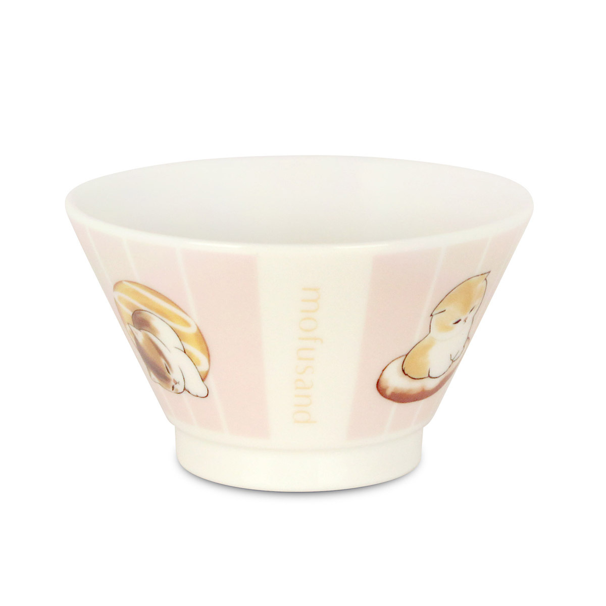 日本Yamaka mofusand 200ml / D10cm瓷器碗 -甜甜圈 -MFS12-352