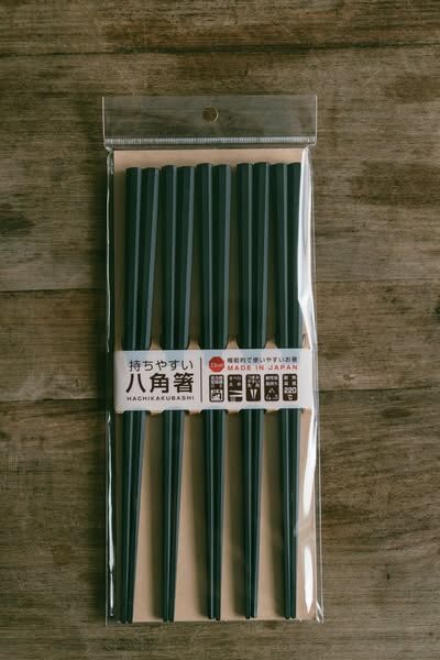 日本製耐熱玻璃纖維八角筷（五入一組）