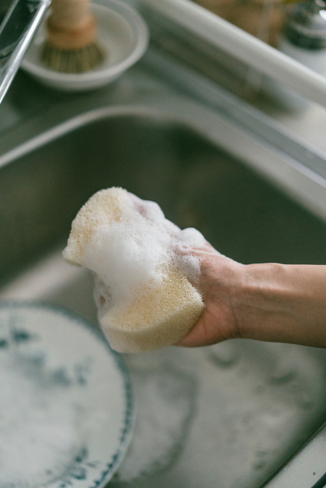 日本製太陽油脂泡泡海綿 (2入組)