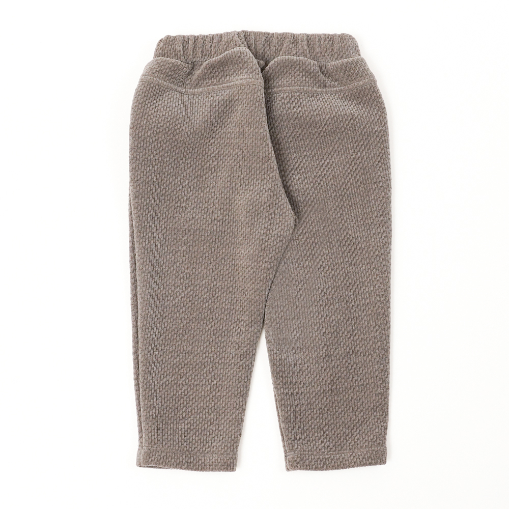 PIPPY 立體小綿羊吊飾鬆緊帶腰圍長褲 灰