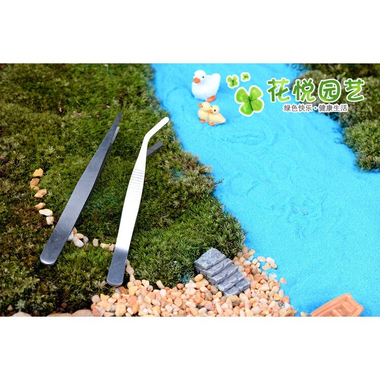 【台灣現貨速發】花藝夾子 鑷子 永生花/多肉植物專用｜直頭 彎頭 12公分