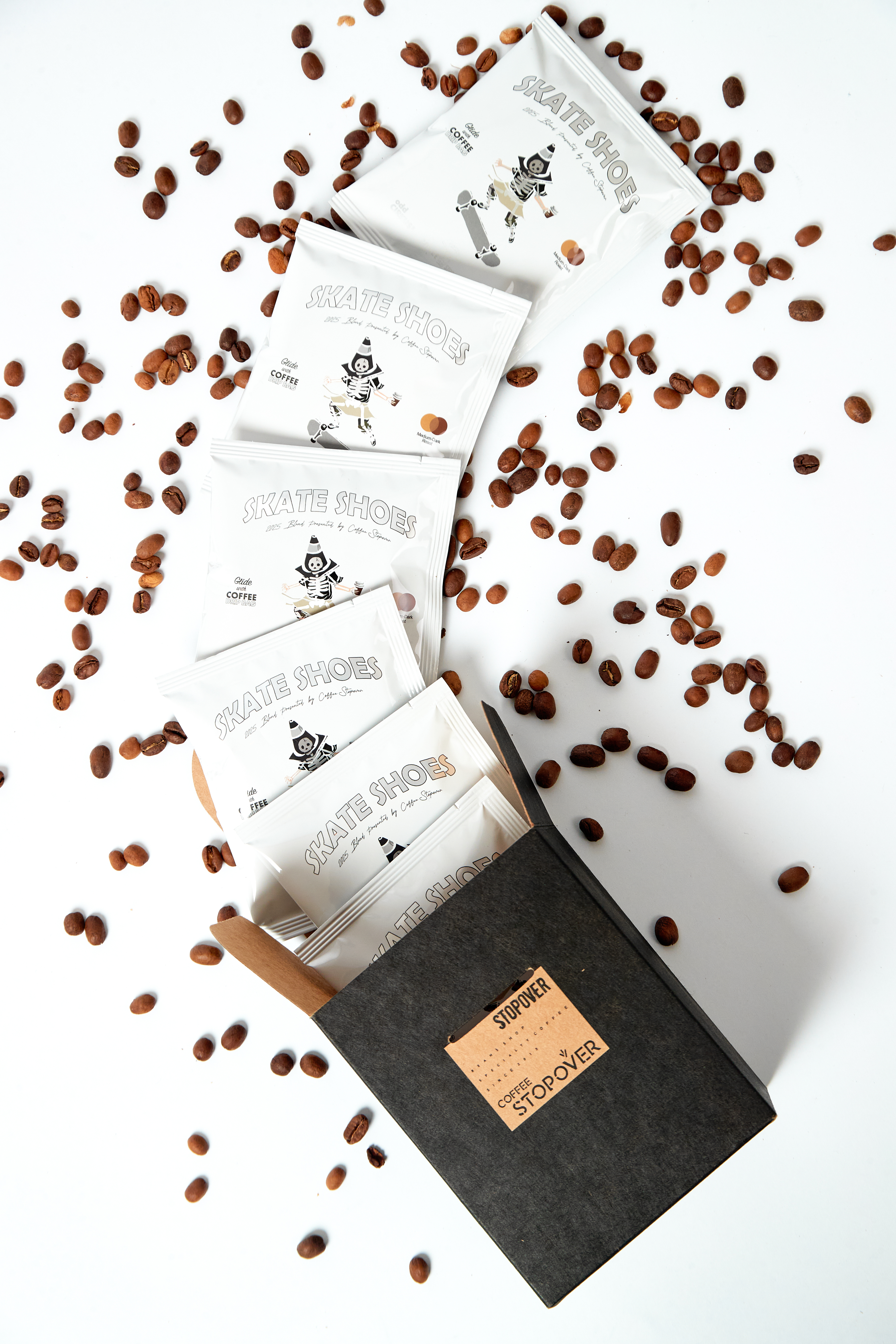 odd CIRKUS × Coffee Stopover 十周年聯名限定 SKATE SHOES BLEND 中深焙濾掛式咖啡包