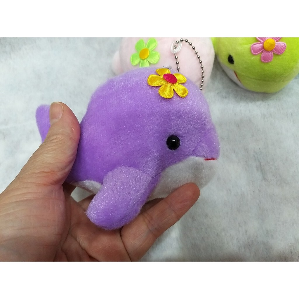 【台灣現貨速發】4吋玩偶 鯨魚玩偶 鯨魚 花束娃娃 娃娃 | 約10公分