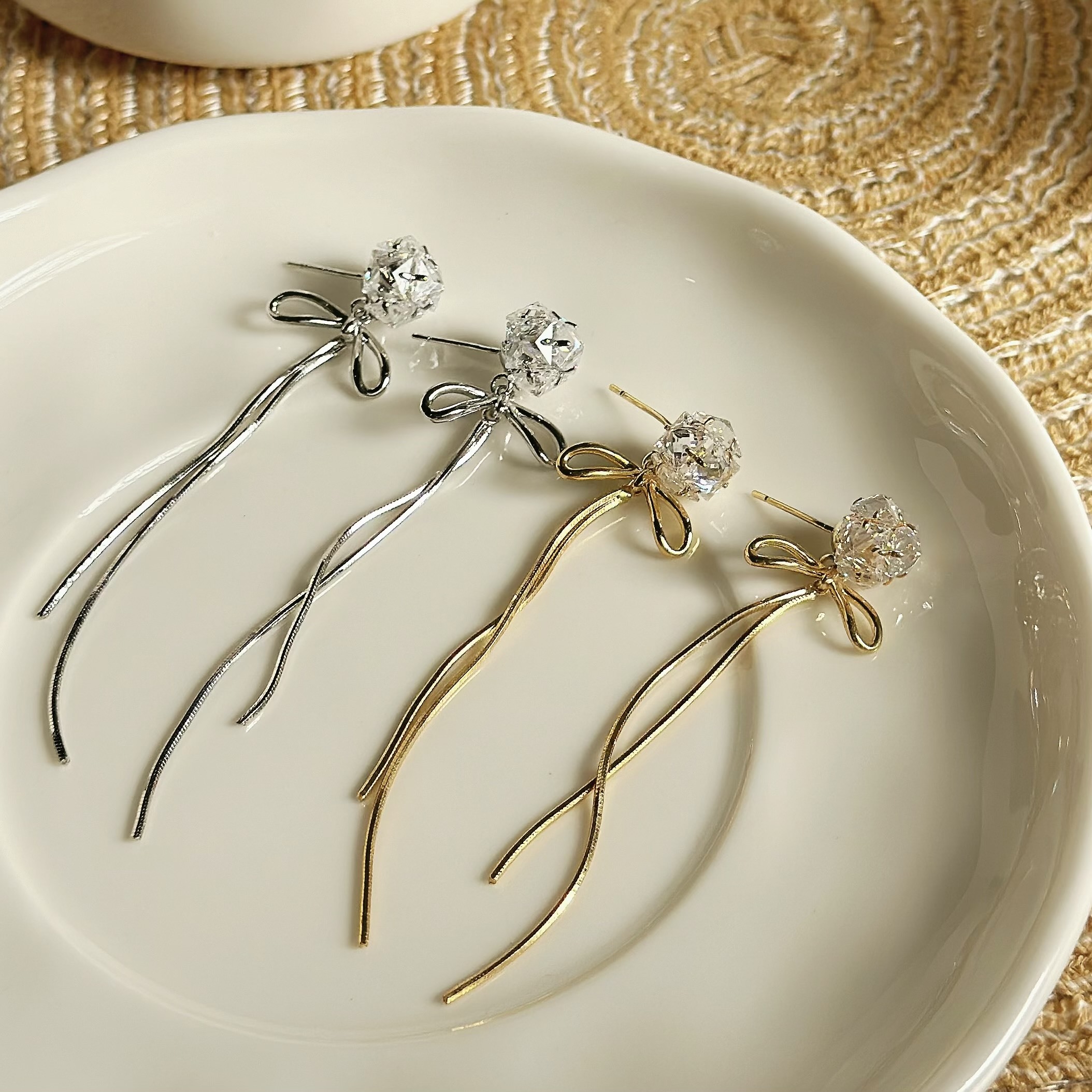 C141鑽球蝴蝶結長垂吊