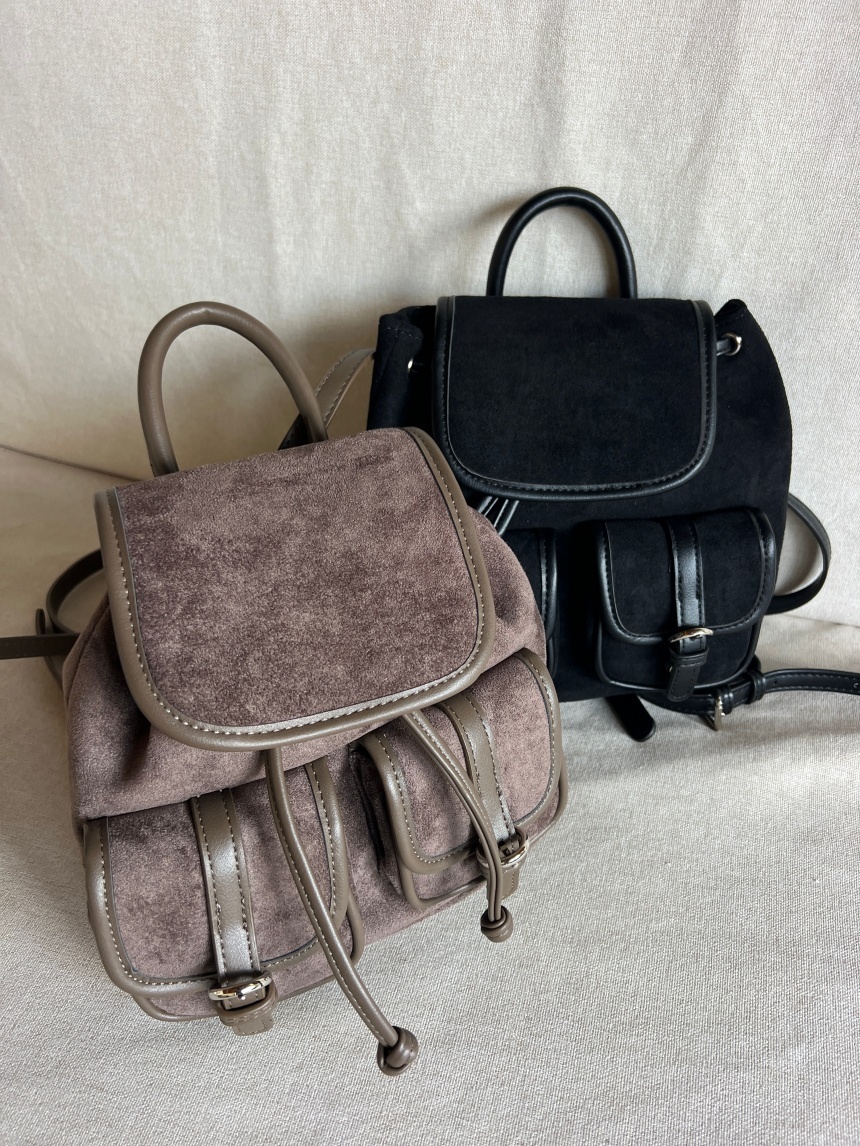 麂皮後背小包*2色