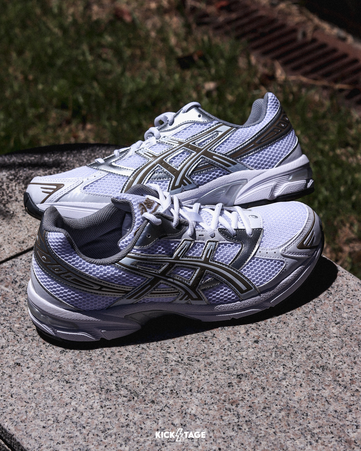 男女鞋 ASICS GEL-1130 白銀金 網眼 透氣 復古 休閒 老爹鞋 跑鞋【1203A609-104】