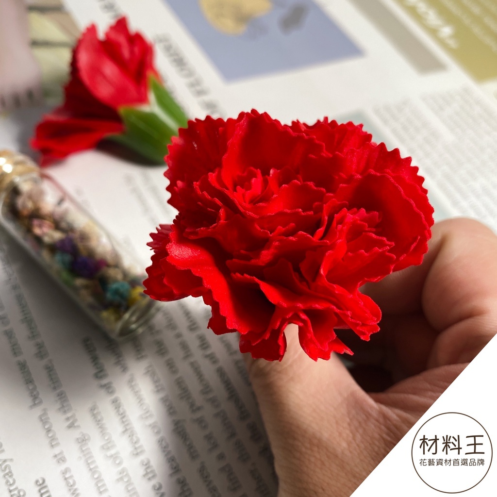 【台灣現貨速發】小香風 康乃馨 香皂花【自然花型】｜花頭 ｜康乃馨 母親節