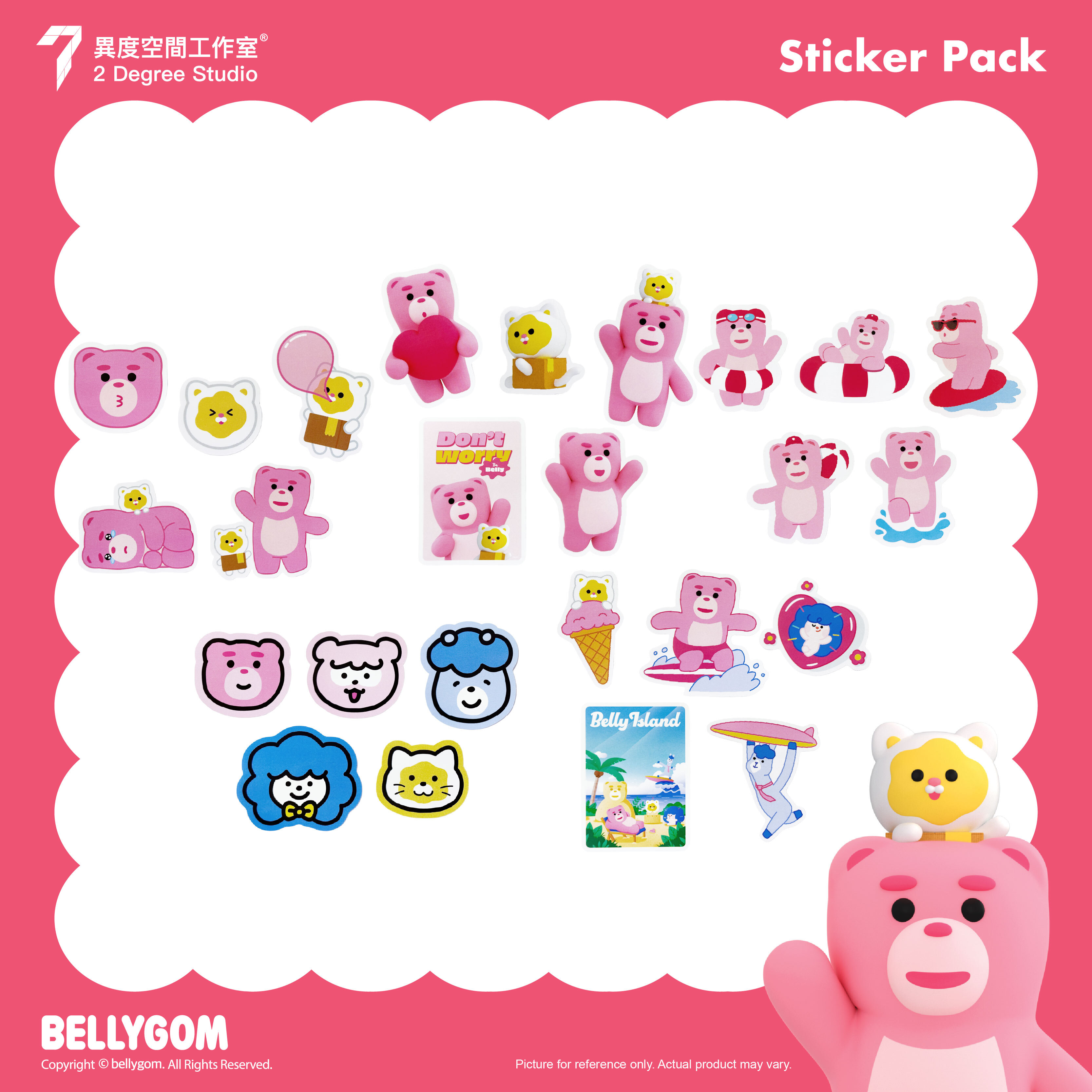 BELLYGOM Sticker Set BG-Sticker Set
