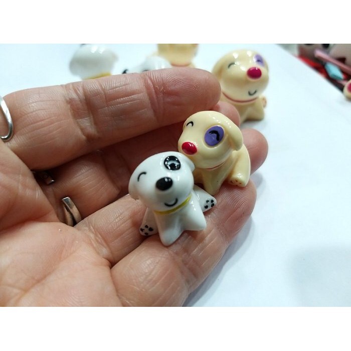 【台灣現貨速發】微景觀迷你配件//小公仔((圍欄小狗///))