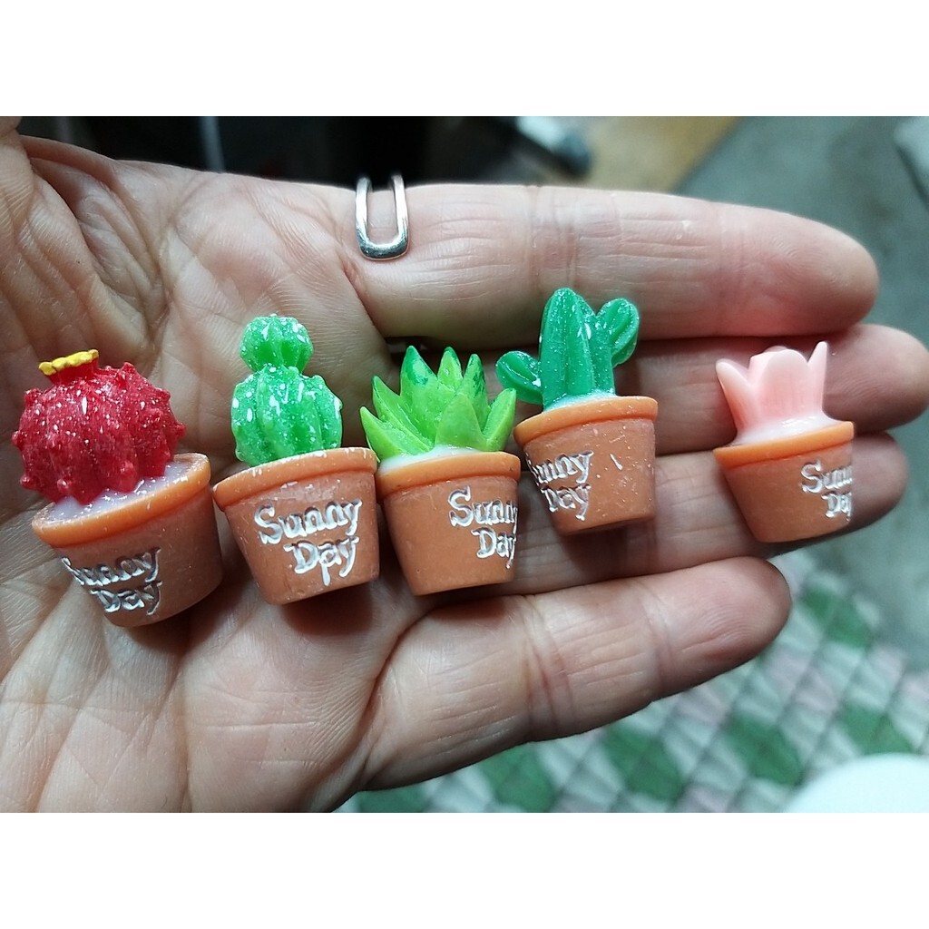 【台灣現貨速發】多肉小盆栽 仙人掌盆栽｜公仔 多肉植物 迷你園藝 盆栽裝飾 微景觀擺件 造景裝飾公仔