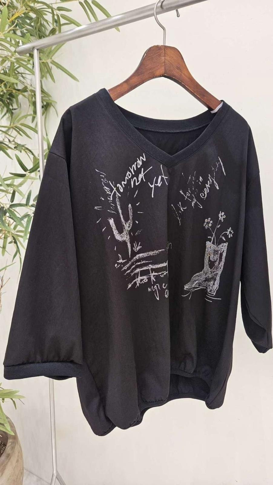 韓國V領型格款爽布料～106AA