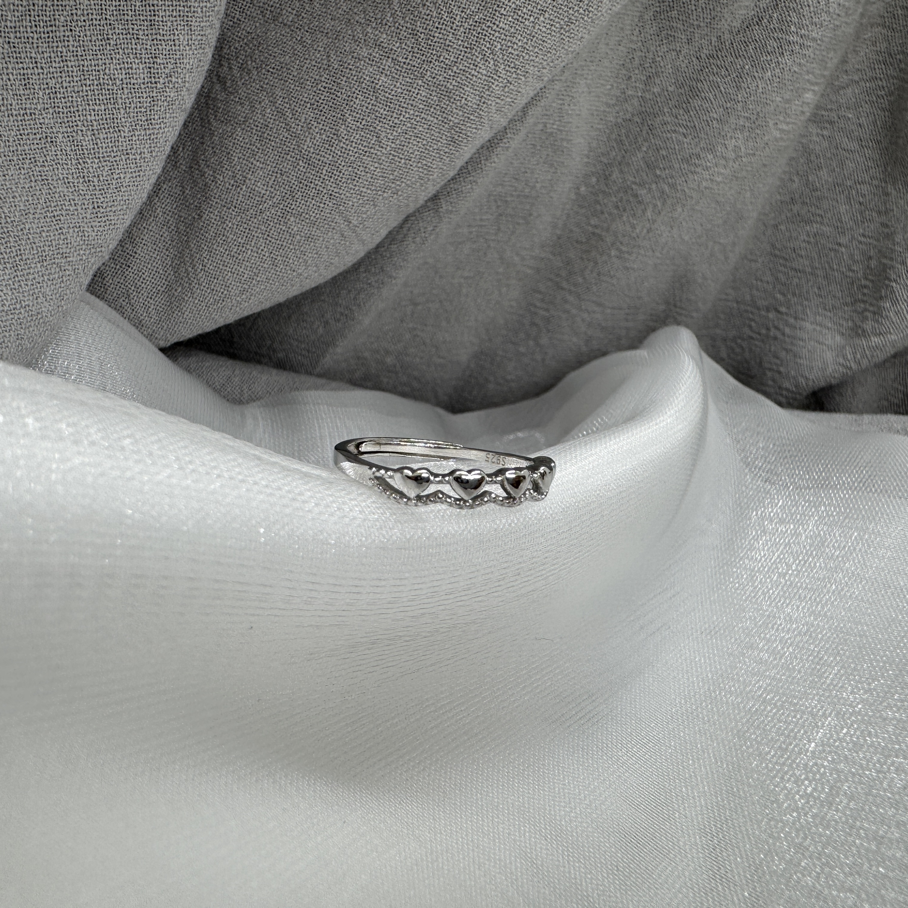 環心戒 – 純銀戒指