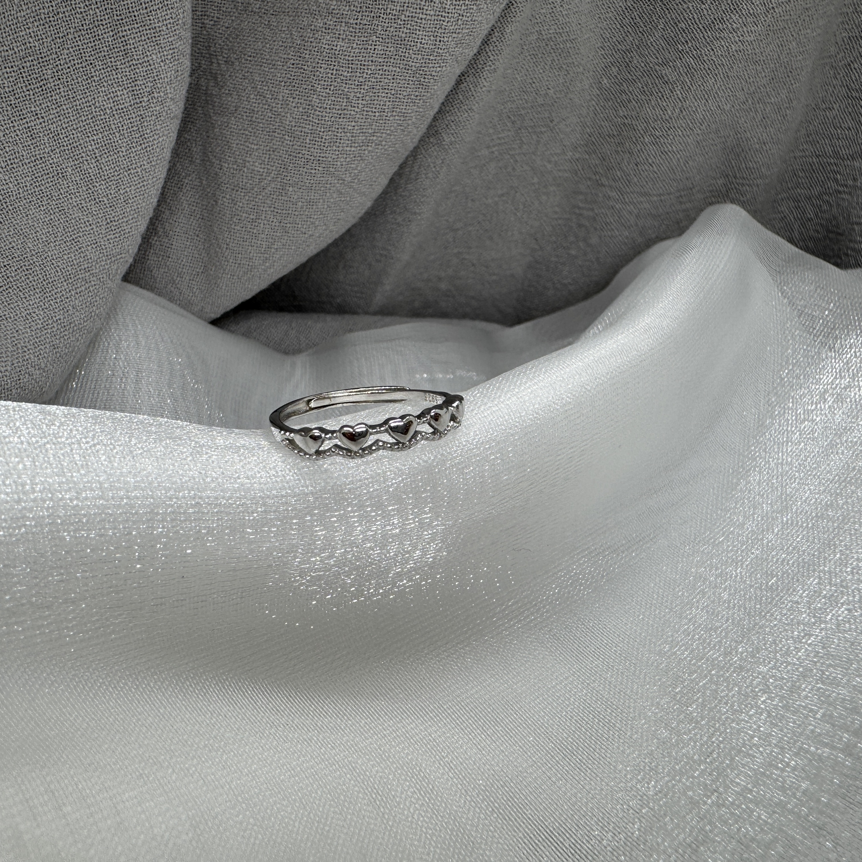 環心戒 – 純銀戒指