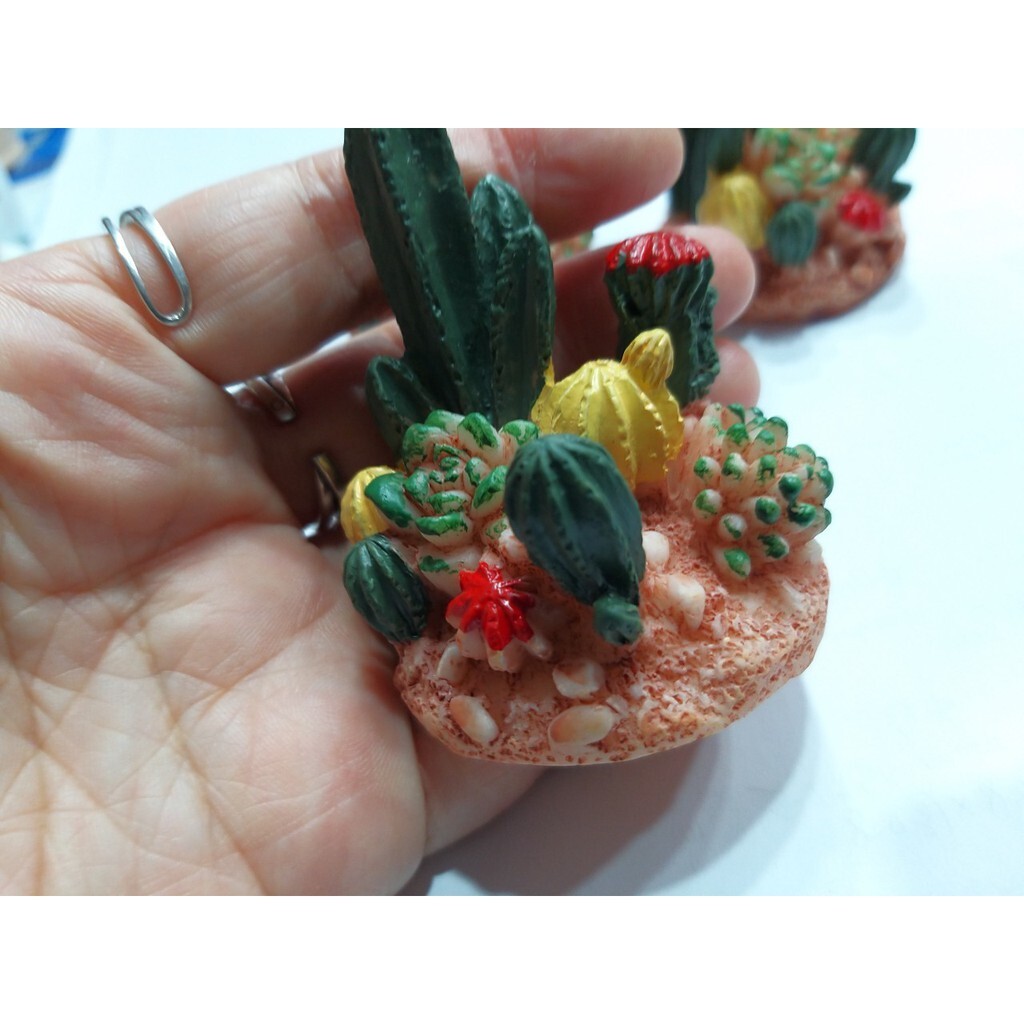 【台灣現貨速發】香菇 小花叢 仙人掌 樹欉多肉植物//盆栽小配件//小飾品