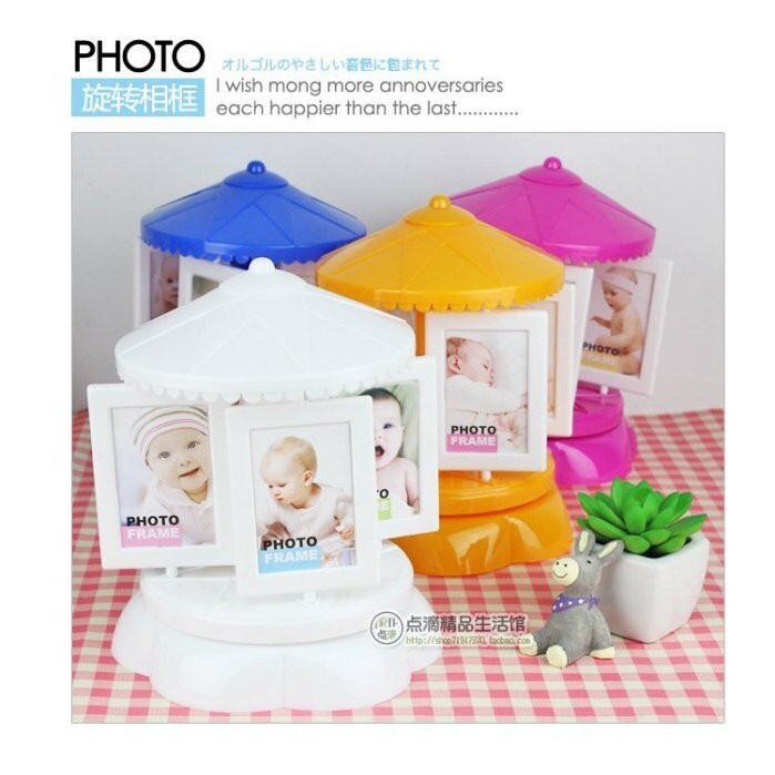 【台灣現貨速發】(花花手作材料)M150-旋轉木馬相架相框