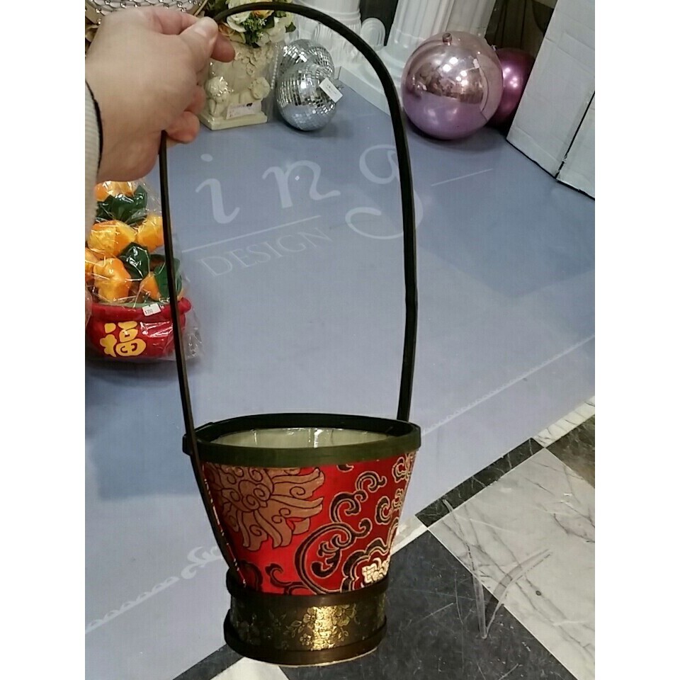 【台灣現貨速發】新年水果籃／藤籃／提籃/中國風籃一個120元