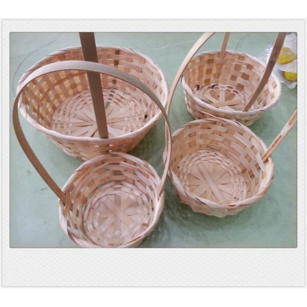 【台灣現貨速發】五件組水果籃 藤籃 提籃 小花童籃 竹籃｜五種大小｜