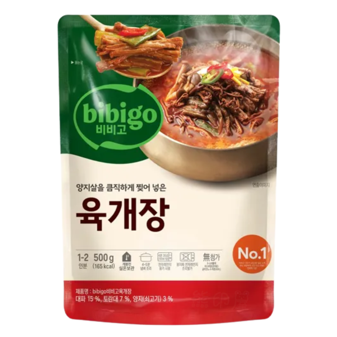 Bibigo 辣牛肉即食湯包 500G