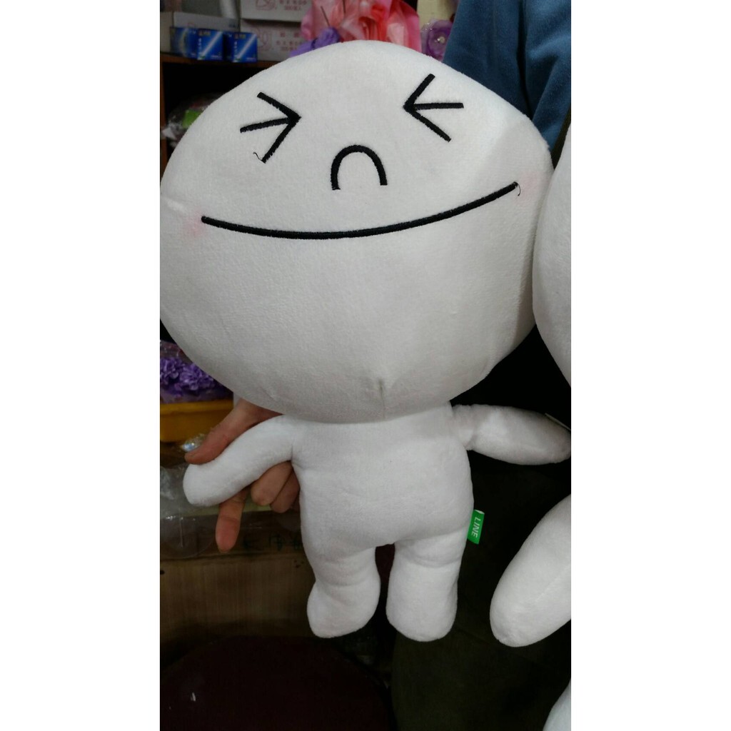 【台灣現貨速發】///折扣商品///40公分表情饅頭人玩偶