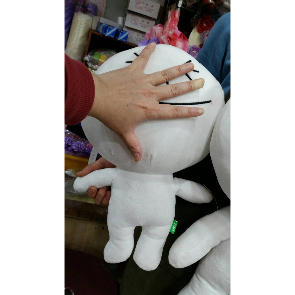 【台灣現貨速發】///折扣商品///40公分表情饅頭人玩偶