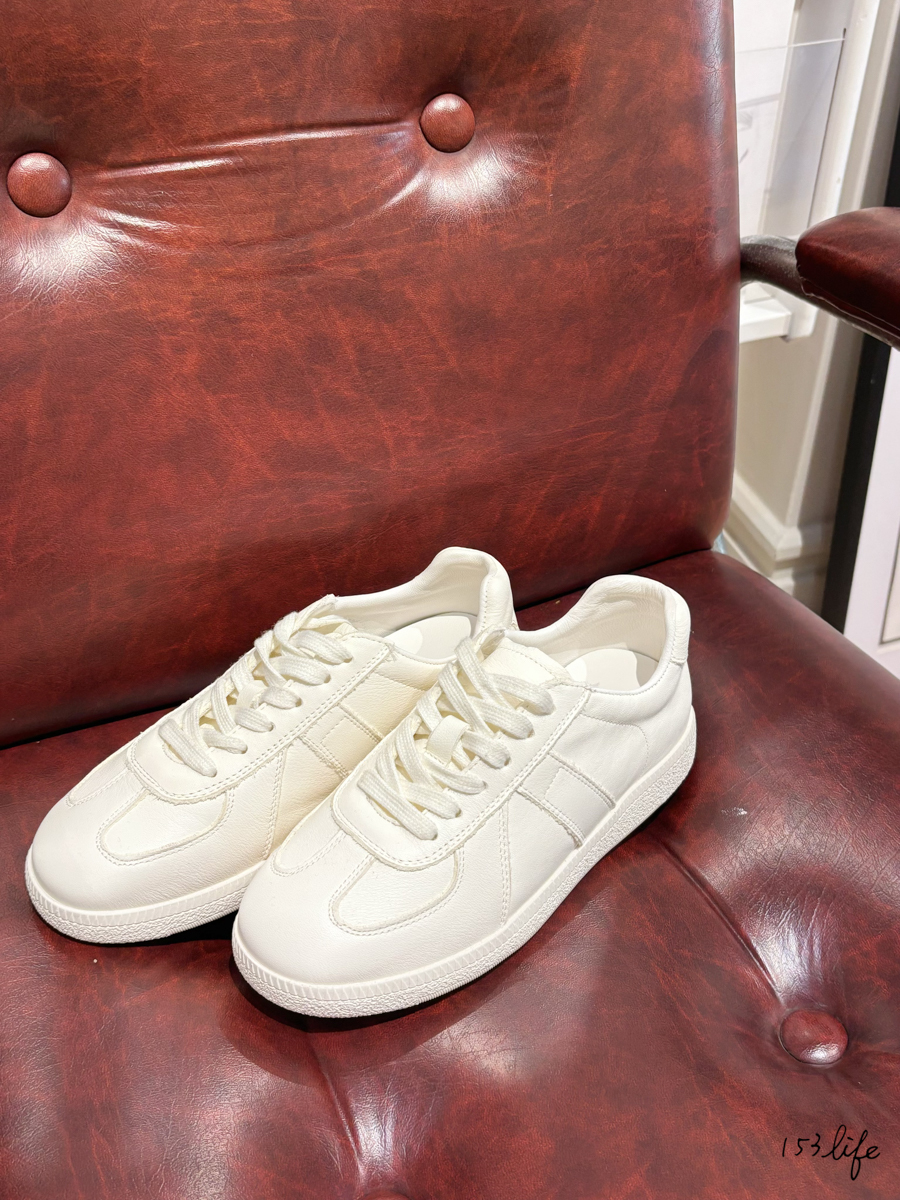 韓國經典真皮百搭小白鞋(22.5-25)