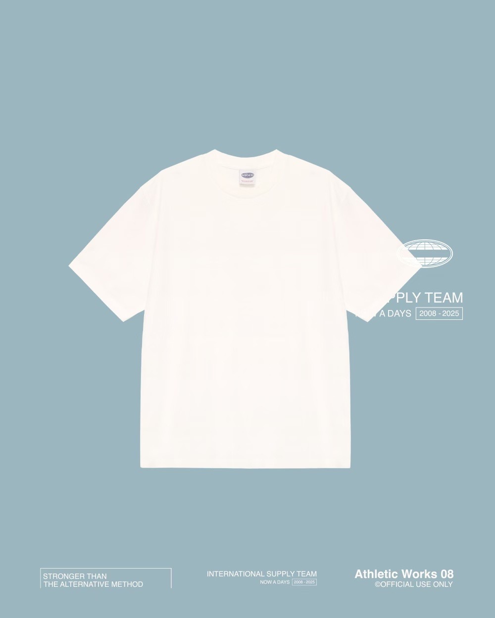 Paragraph 25FW 011 刺繡 地球 短袖