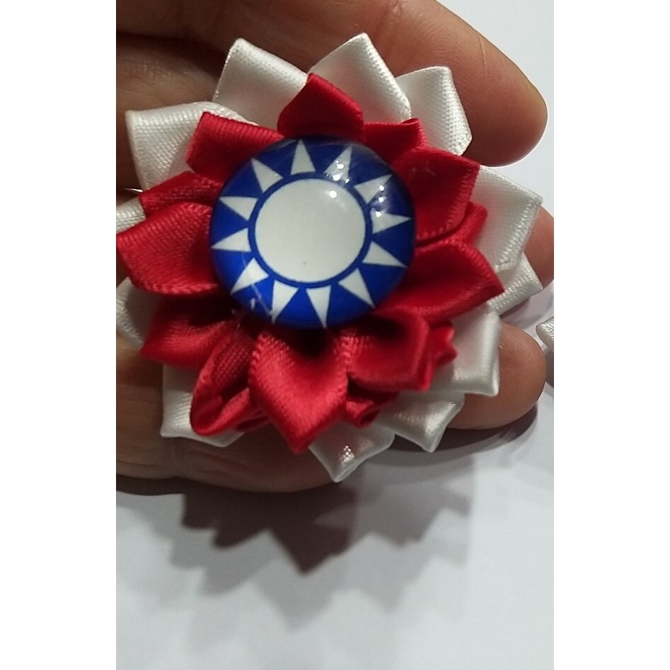 【台灣現貨速發】水晶國旗//黨徽**髮夾//胸針