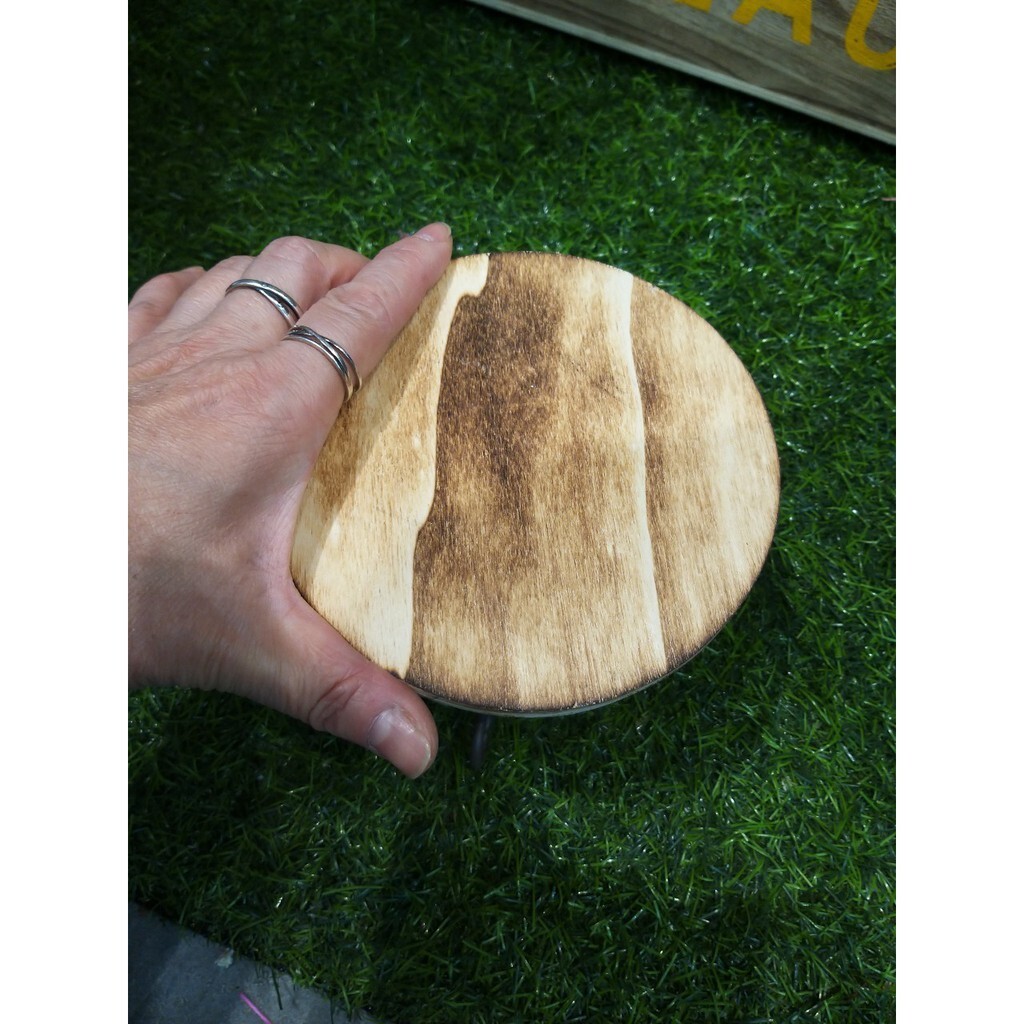 【台灣現貨速發】鄉村風 可愛小木桌 小木桌 擺件