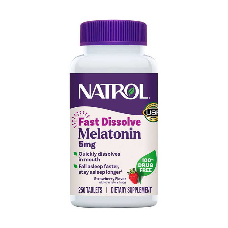 Natrol Melatonin 5 mg, 250 Fast Dissolve Tablets
