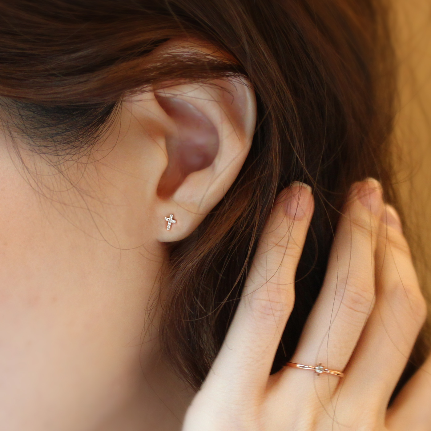 聖潔 — 5分鑽石耳環