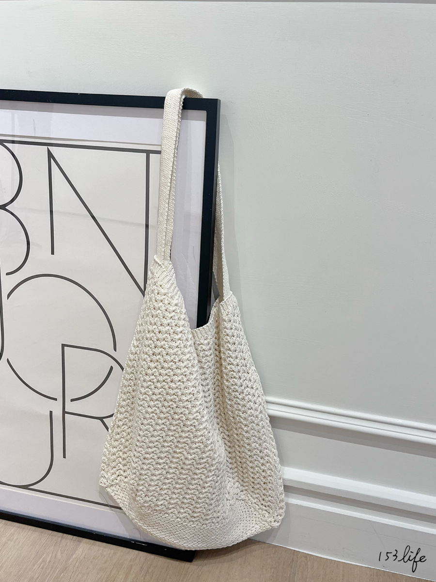 |現貨|簡約實用針織寬肩包