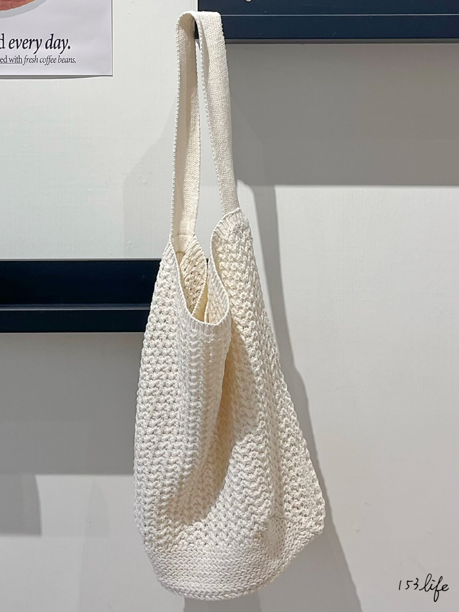 |現貨|簡約實用針織寬肩包