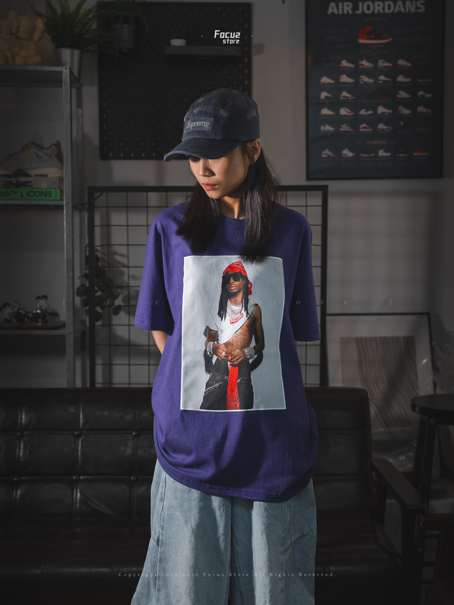 【Focus Store】現貨秒發 Supreme FW25 Week1 Playboi Carti Tee 人像圖T 六色